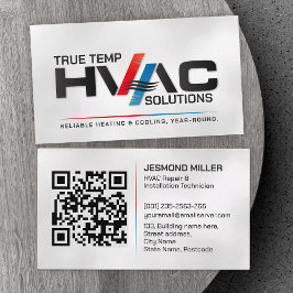 HVAC-tjänster Visitkort