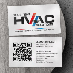 HVAC-tjänster Visitkort