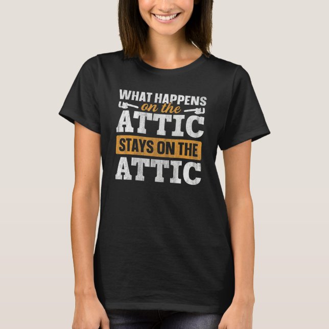 HVAC-underhållstekniker - offert för HVAC-servi T Shirt (Framsida)
