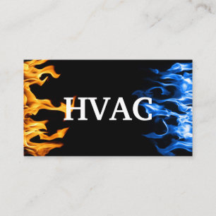 HVAC Uppvärmning och Luft-konditionering Visitkort