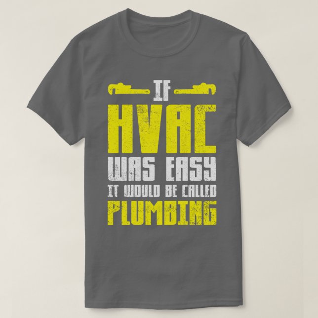 HVAC-Vintage T Shirt (Design framsida)