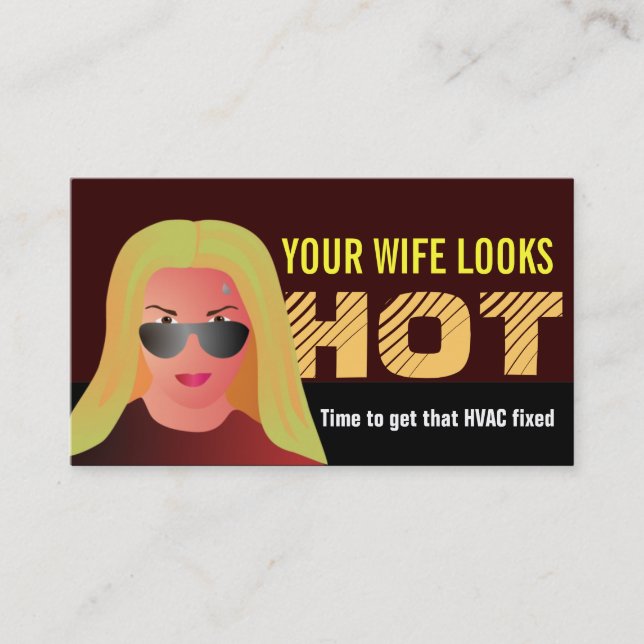 Hvac-visitkortar Visitkort (Framsida)