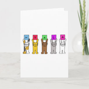 Hvala Tack Serbiska kroatiska bosniska Slovenien Kort