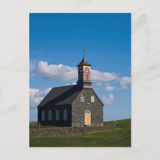 Hvalsneskirkja Vykort (Framsida)