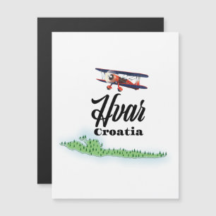 Hvar Kroatien karta
