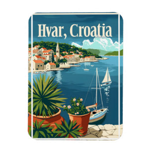 Hvar Kroatien Magnet
