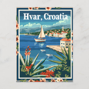 Hvar Kroatien Vykort