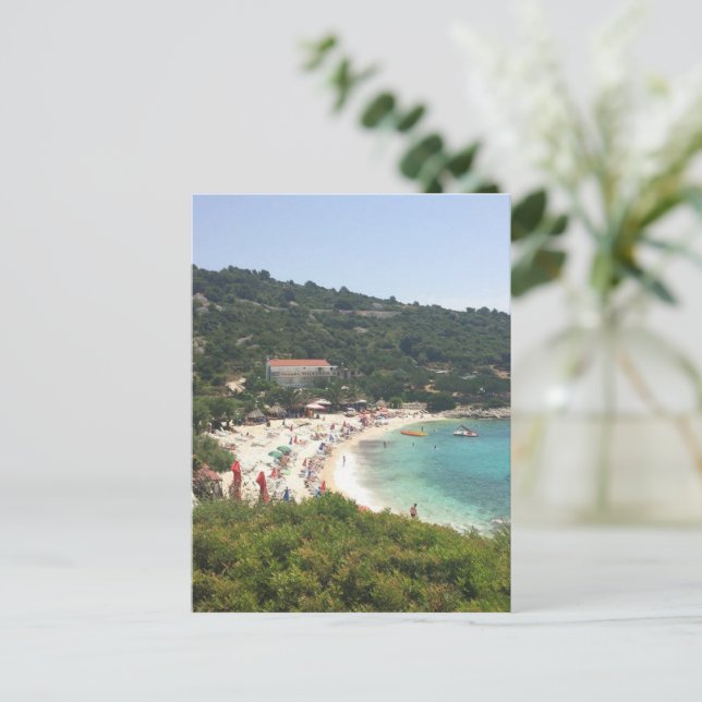 Hvar-ön, Ranta Beach, Kroatien  Vykort (Stående Fram)
