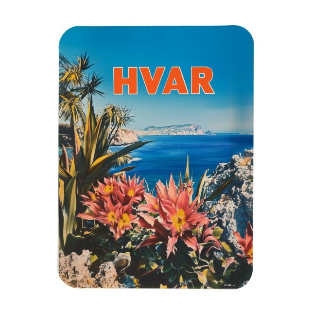 Hvar vintage magnet (Vertikal)