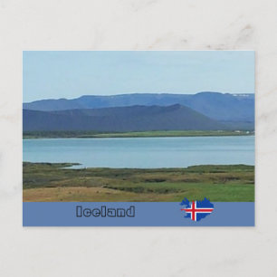 Hverfjallkrater, Island Vykort