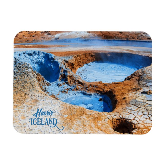 Hverir, Island Magnet (Horisontell)