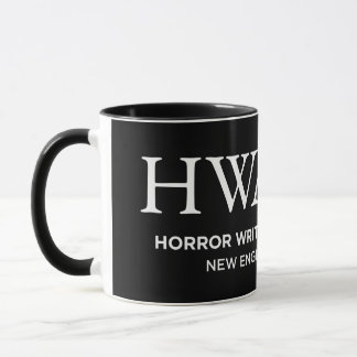 HWA-NE logo mug, black 6/25 Mugg