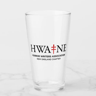 HWA-NE Pint Glass extended logo 6/25 Glaskopp