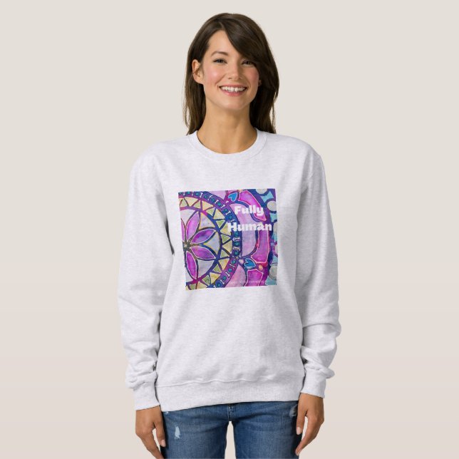 HWJ Fully Human Sweatshirt T Shirt (Hel framsida)