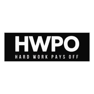 HWPO Hårt Arbete Betalar Sig Motiverande Nytt År Fototryck