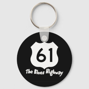 Hwy 61 Keychain Nyckelring
