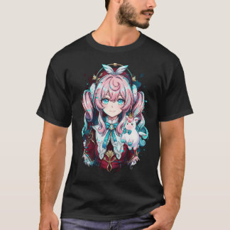 Hyacine HSR Läkare Hyacinthia Rainbow Light Buff T Shirt