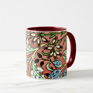 Hyacint, en William Morris-design Mugg