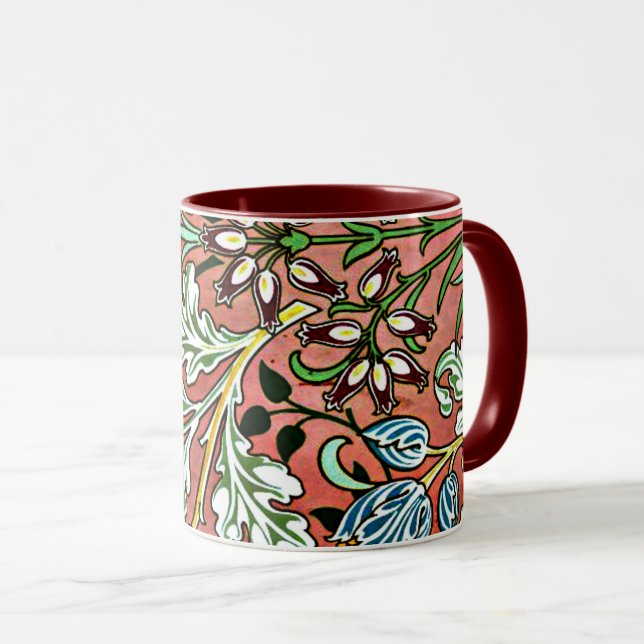 Hyacint, en William Morris-design Mugg (Framsida höger)