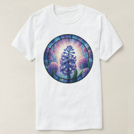 Hyacint Glasfönstkonst T Shirt