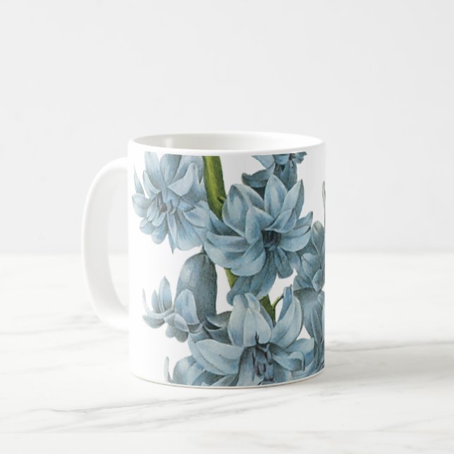 hyacint (Hyacinthus sp.) från Redouté Kaffemugg (Framsida vänster)