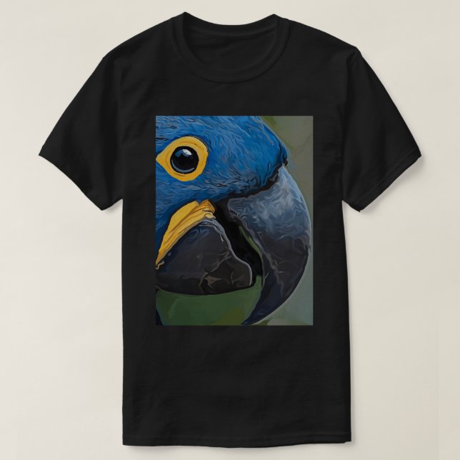 Hyacint macaw 7 t shirt (Design framsida)