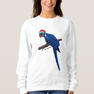 Hyacint macaw helgdag sweatshirt t shirt