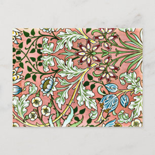 Hyacint, William Morris mönster Vykort