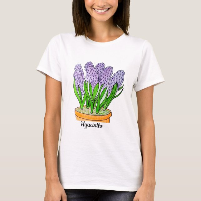 Hyacinter T Shirt (Framsida)