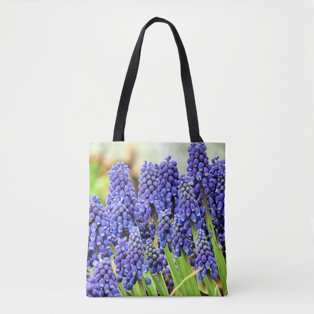 Hyacinter - tote tygkasse (Framsida)