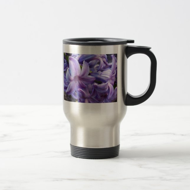 Hyacintet blommar travel mug resemugg (Höger)