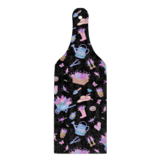 Hyacinth Garden Floral Black