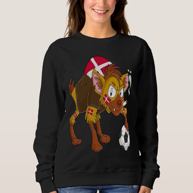 Hyäne Fan Denmark T Shirt (Framsida)