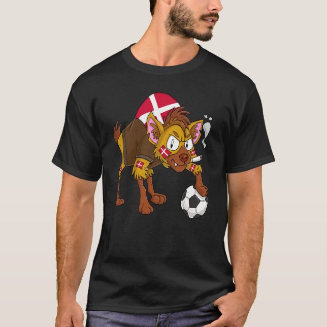 Hyäne från Danmark T Shirt (Framsida)