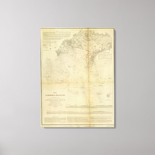 Hyannis hamn canvastryck (Framsida)