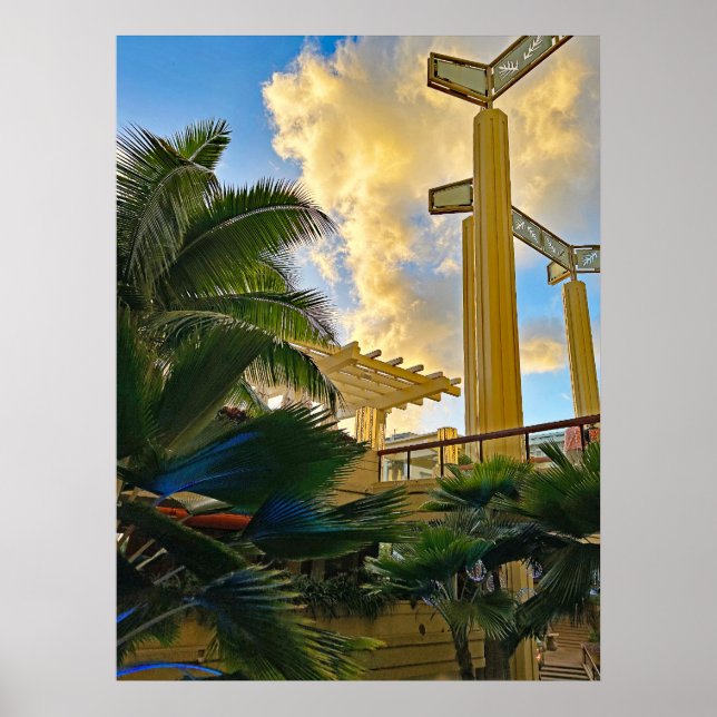 Hyatt Waikiki Poster (Framsidan)