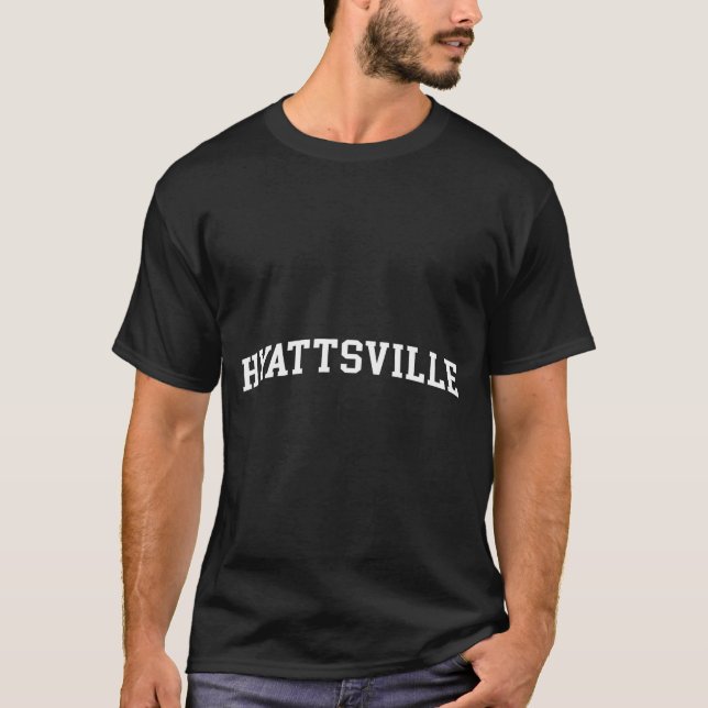 Hyattsville  t shirt (Framsida)