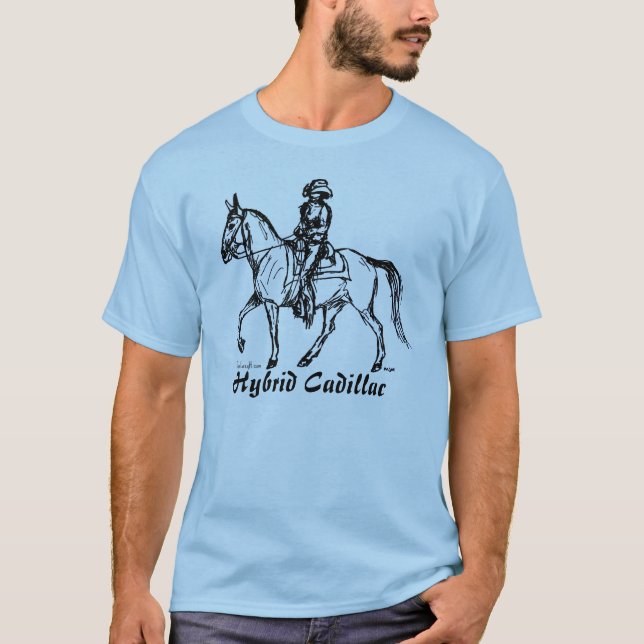 Hybrid- Cadillac för Gaited Mule design Tröja (Framsida)