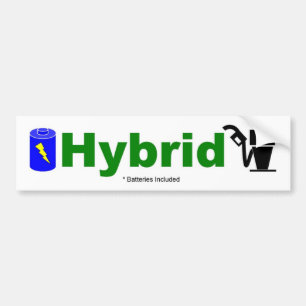 HYBRID- färgrikt pumpar och det inklusive Bildekal