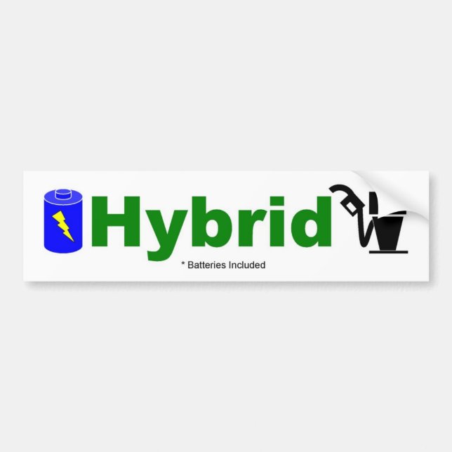 HYBRID- färgrikt pumpar och det inklusive Bildekal (Framsidan)