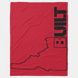 Hybrid Idaho Byggt Fleece Blanket
