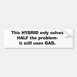 Hybrid- klistermärke