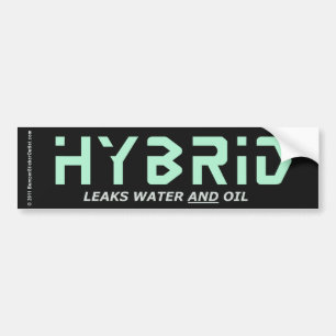 Hybrid- klistermärke