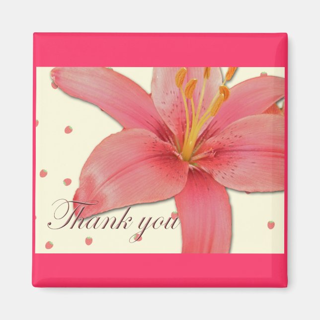 Hybrid Lilies Tack Magnet (Framsidan)