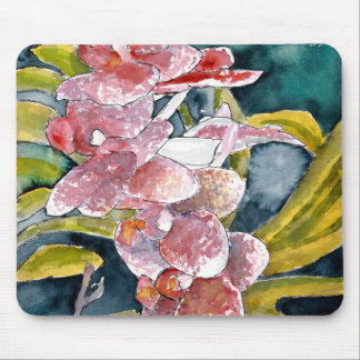 hybrid- mousepad för orchidsblommakonst musmatta
