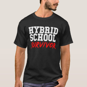 Hybrid School Survivor Virtuella Student 2021 T Shirt
