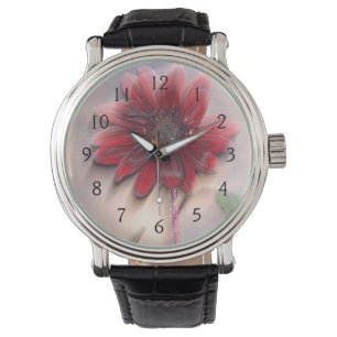 Hybrid solros som vajar i vinden armbandsur