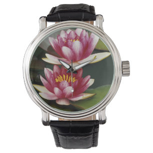 Hybrid vattenliljor armbandsur