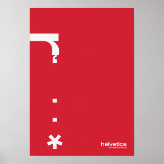 Hybridansikte 01 poster