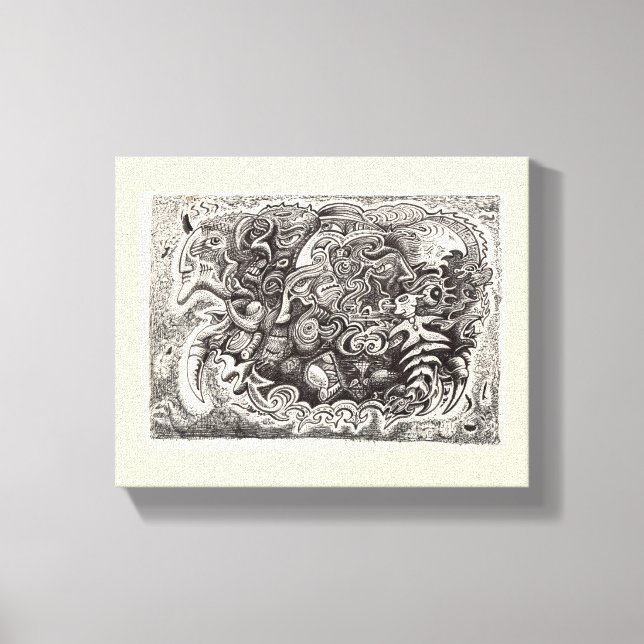 HybridBeast Canvastryck (Framsida)